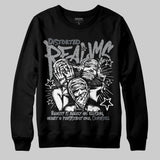 Wolf Grey 5s DopeSkill Sweatshirt Distorted Realms Graphic