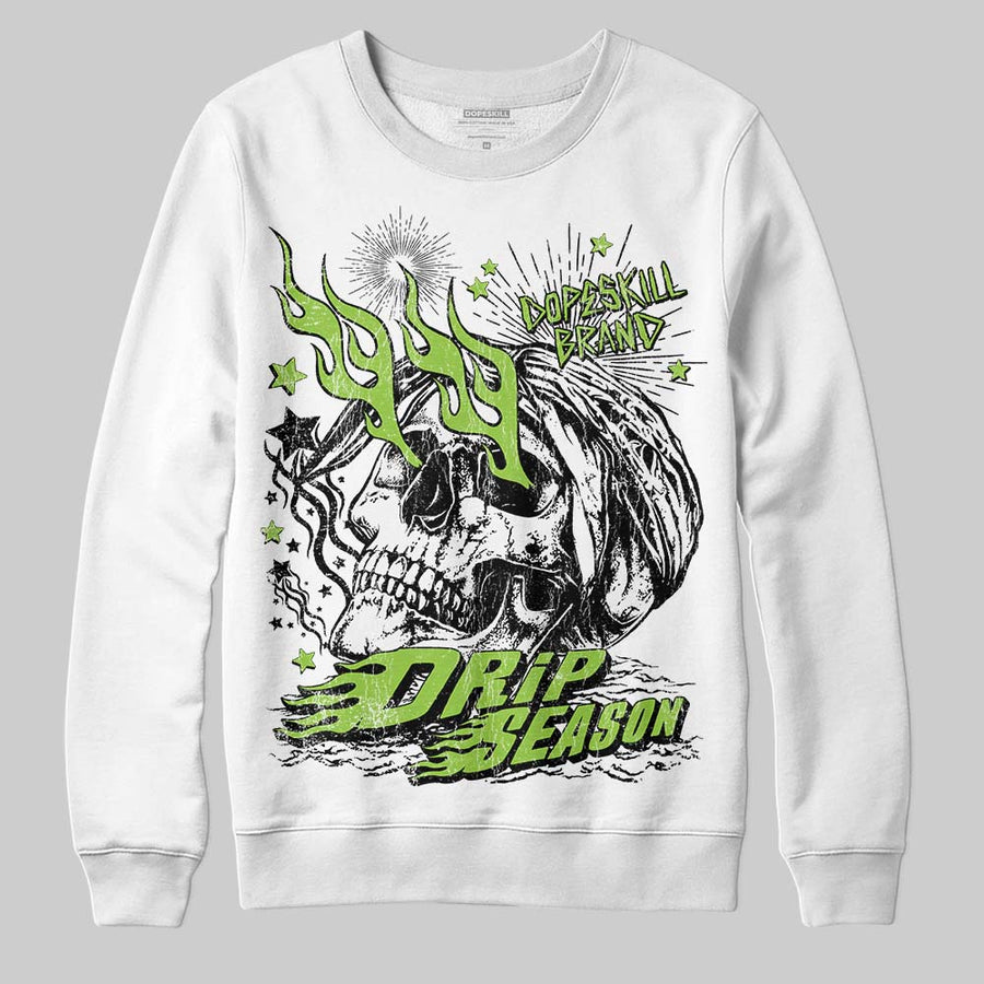 Neon Green Collection DopeSkill Sweatshirt Drip Season Graphic
