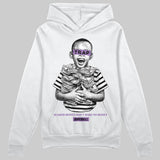 PURPLE 'Scared Money Don't Make No Money' DopeSkill Graphic Hoodie