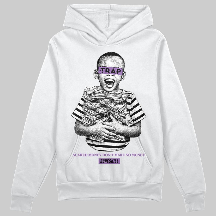 PURPLE 'Scared Money Don't Make No Money' DopeSkill Graphic Hoodie