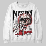 Fire Red “Black Tongue” 5s DopeSkill Sweatshirt Mystery Ghostly Grasp Graphic