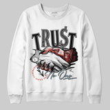 Reverse Infrared 6s DopeSkill Sweatshirt Trust No One Graphic