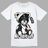 Dunk Low Panda White Black DopeSkill T-Shirt Hurt Bear Graphic