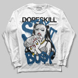 French Blue 12s DopeSkill Long Sleeve T-Shirt Stay It Busy Graphic
