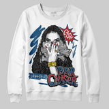 French Blue 12s DopeSkill Sweatshirt NPC Graphic
