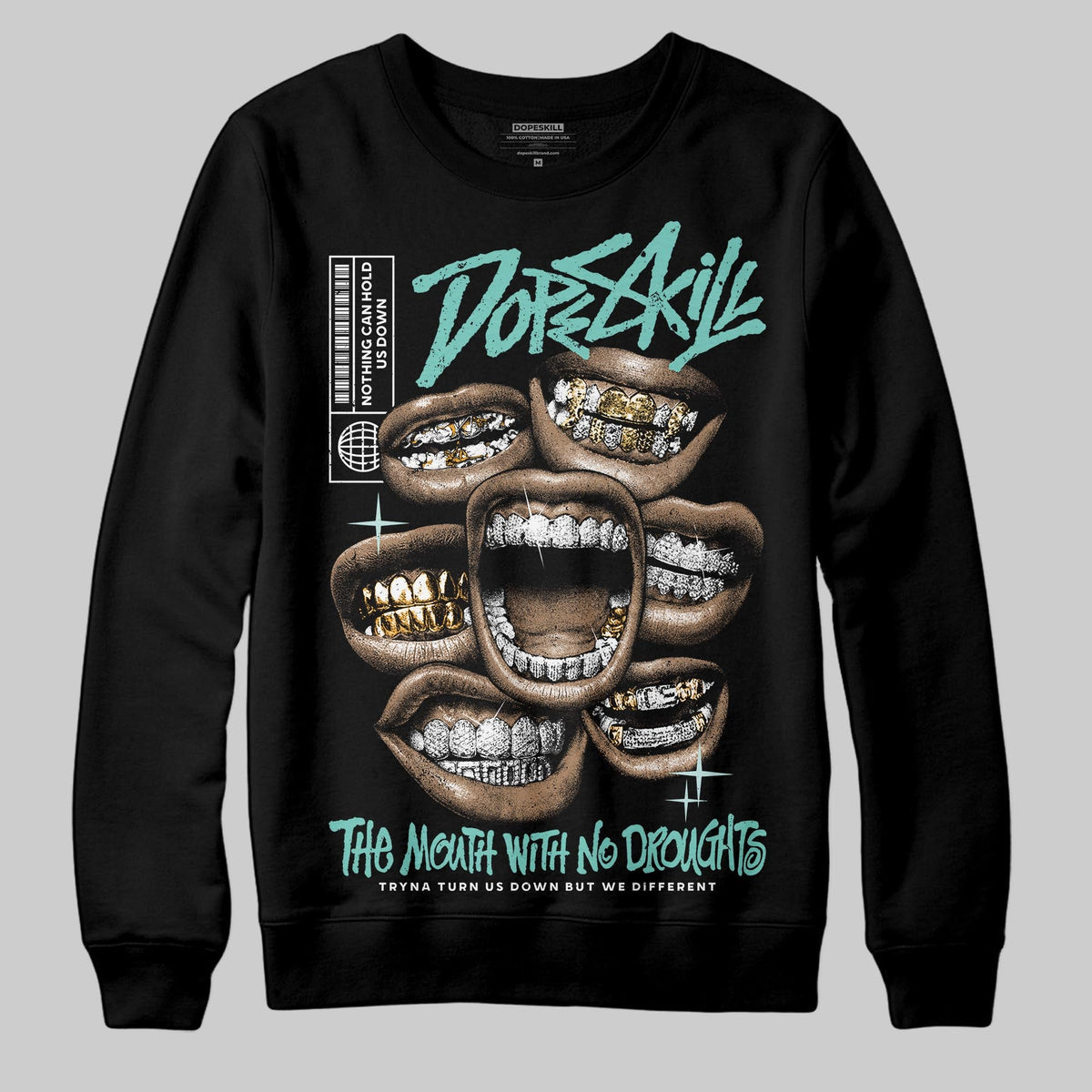 Igloo 11s DopeSkill Sweatshirt The Mouth With No Droughts Graphic