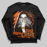 Brilliant Orange 12s DopeSkill Long Sleeve T-Shirt NPC Graphic