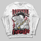 Valentine’s Day 4s DopeSkill Long Sleeve T-Shirt Sorry I've Been Trappin Graphic