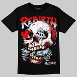 Cherry 11s DopeSkill T-Shirt Rebirth Graphic