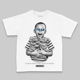 Wolf Grey 5s DopeSkill Toddler Kids T-shirt Scared Money Don't Make No Money Graphic