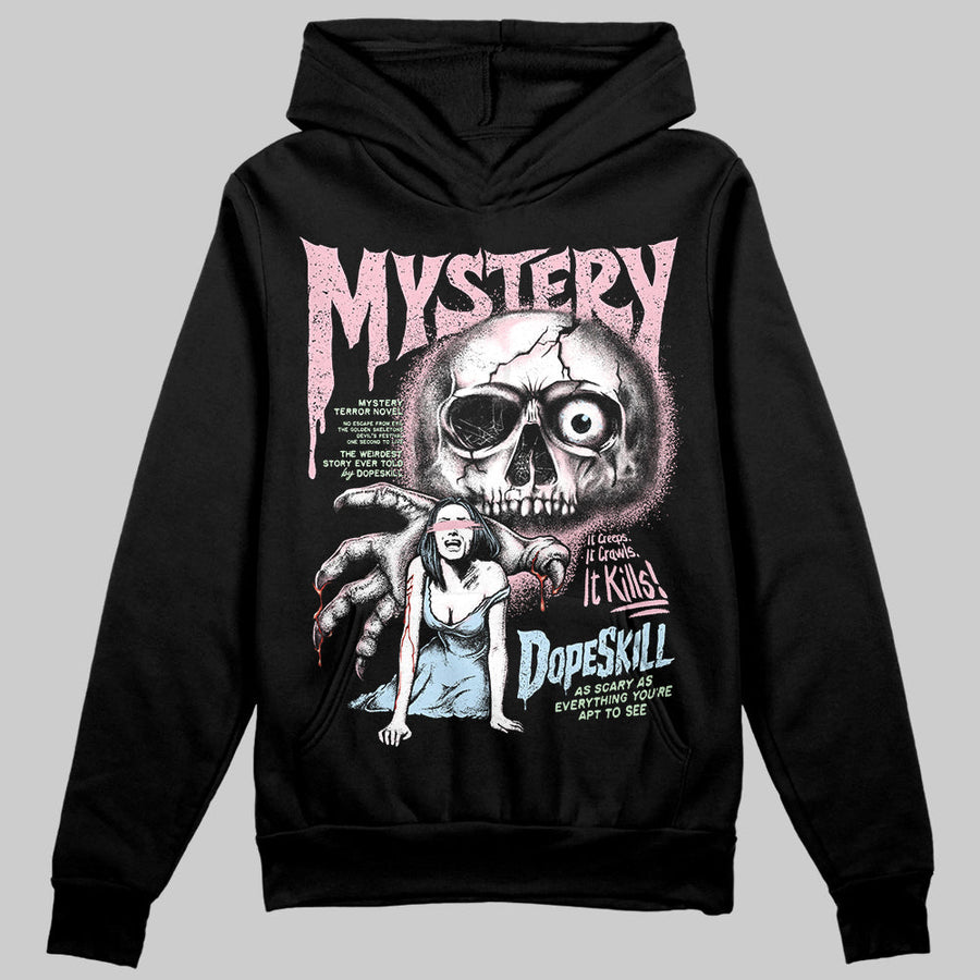 Medium Soft Pink 4s DopeSkill Hoodie Sweatshirt Mystery Ghostly Grasp Graphic