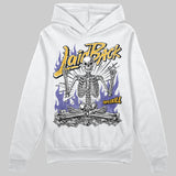 Lakers 4s DopeSkill Hoodie Sweatshirt Laid Back Graphic