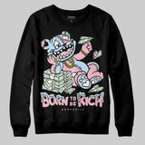 Medium Soft Pink 4s DopeSkill Sweatshirt Born To Be Rich Graphic