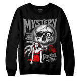 Black and White Collection DopeSkill Sweatshirt Mystery Ghostly Grasp Graphic