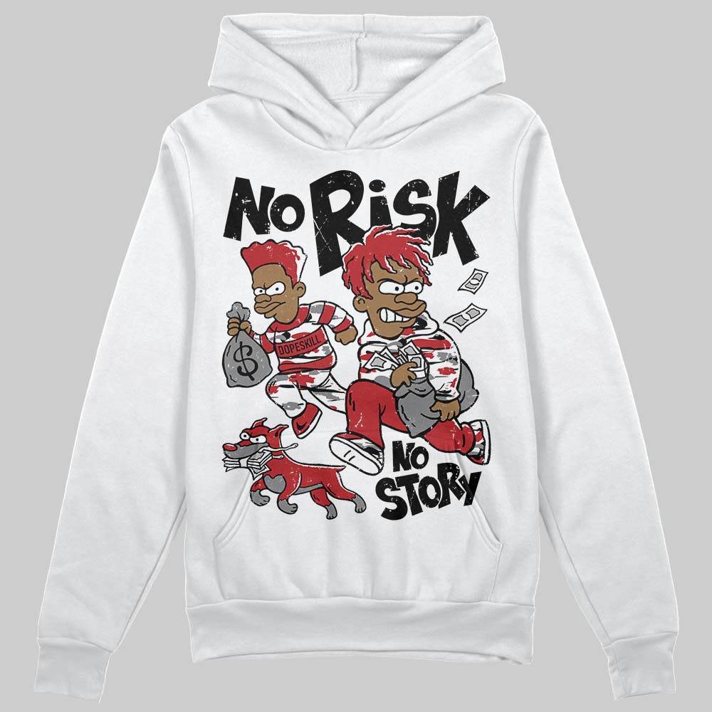 Bugs Bunny 8s DopeSkill Hoodie Sweatshirt No Risk No Story Graphic