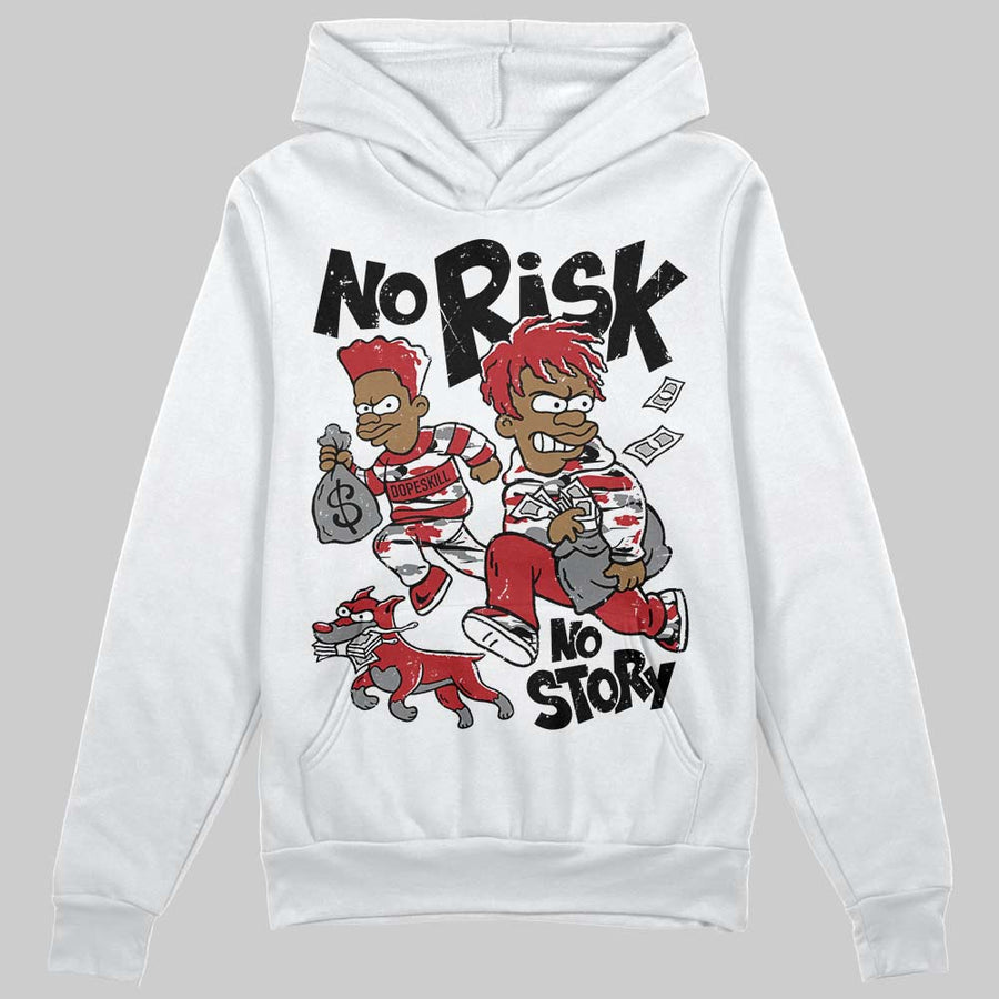 Bugs Bunny 8s DopeSkill Hoodie Sweatshirt No Risk No Story Graphic