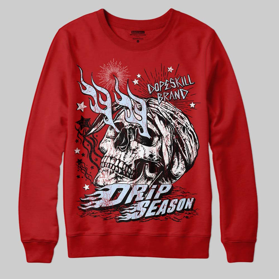 Cherry 11s DopeSkill Sweatshirt Drip Season Graphic