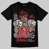 Toro Bravo 4s DopeSkill T-Shirt All Hustle No Luck Graphic