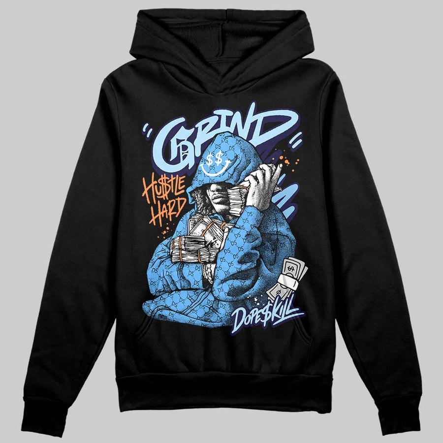 University Blue 'Grind Pray' DopeSkill Graphic Hoodie