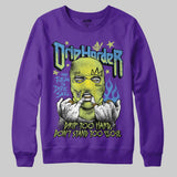 PURPLE Collection DopeSkill Sweatshirt Drip Harder Graphic