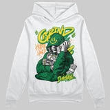 Green 'Grind Pray' DopeSkill Graphic Hoodie