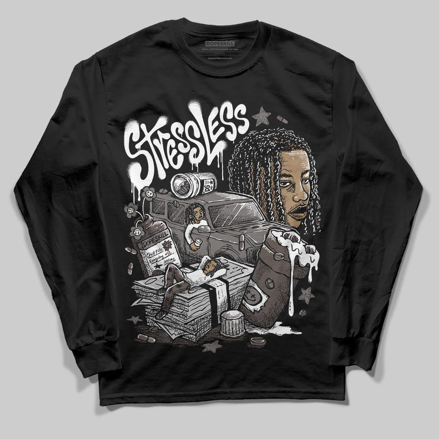 Cave Stone 4s DopeSkill Long Sleeve T-Shirt Stressless Graphic