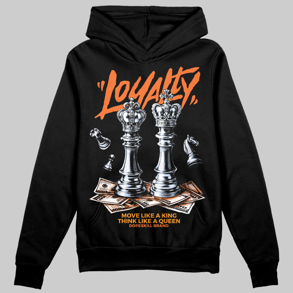 Orange 'Loyalty' DopeSkill Graphic Hoodie