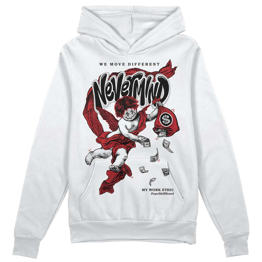 Red Taxi 12s DopeSkill Hoodie Sweatshirt Nevermind Graphic