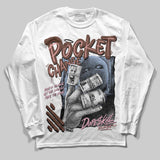 Harris Tweed x Denim Turquoise Dunk DopeSkill Long Sleeve T-Shirt Pocket Change Graphic