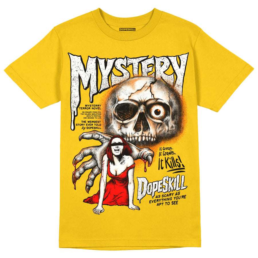 Black Tour Yellow AJ 4 Thunder DopeSkill Unisex T-Shirt Mystery Ghostly Grasp Graphic