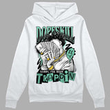 Green Glow 3s DopeSkill Hoodie Sweatshirt Sorry I've Been Trappin Graphic