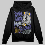 Lakers 4s DopeSkill Hoodie Sweatshirt Real Ones Move In Silence Graphic