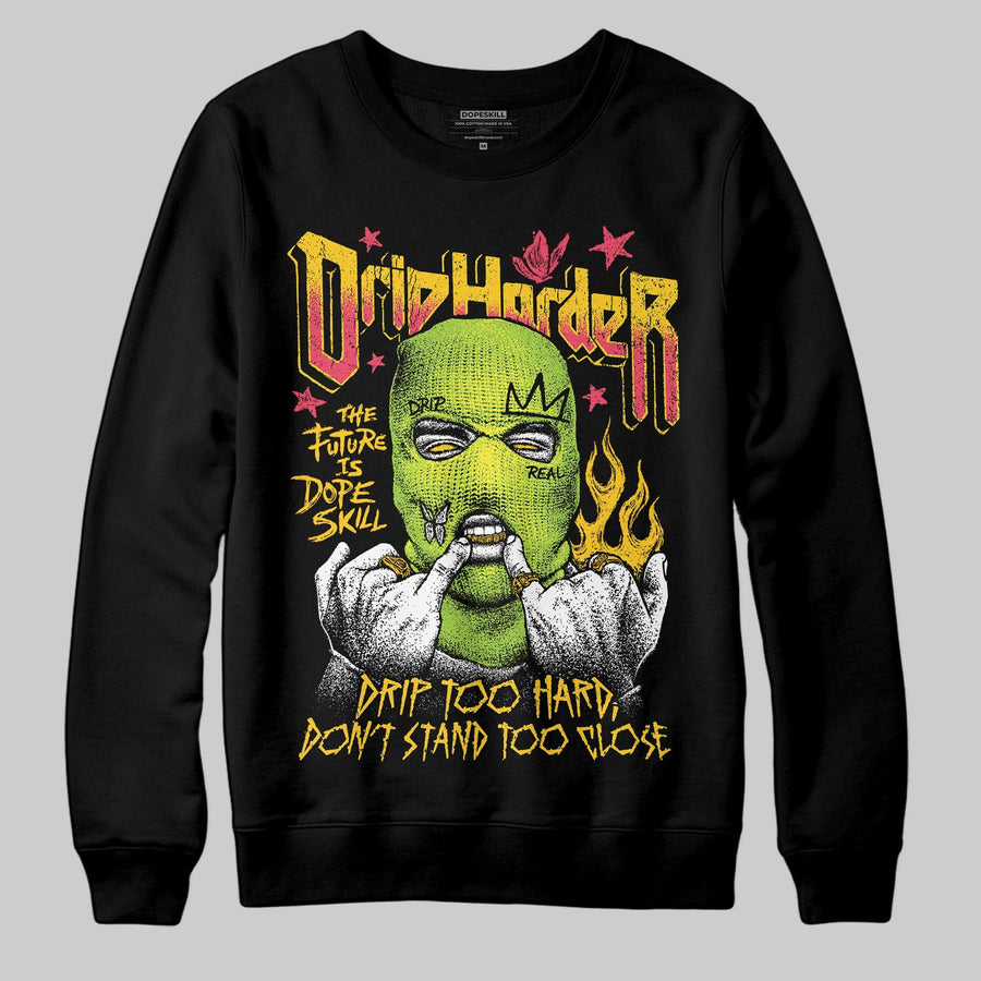 Yellow Collection DopeSkill Sweatshirt Drip Harder Graphic