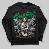 Green Collection DopeSkill Long Sleeve T-Shirt Heartless Graphic