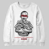 Valentine’s Day 4s DopeSkill Sweatshirt Scared Money Don't Make No Money Graphic