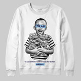 University Blue 'Scared Money Don't Make No Money' DopeSkill Graphic Sweatshirt