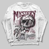 Burgundy 5s DopeSkill Long Sleeve T-Shirt Mystery Ghostly Grasp Graphic