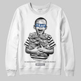 Flint Grey 9s DopeSkill Sweatshirt Scared Money Don't Make No Money Graphic