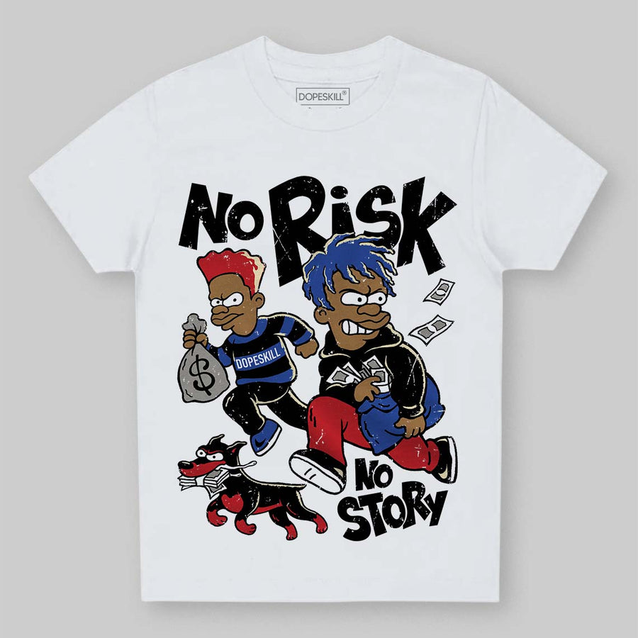 Rare Air 4s DopeSkill Toddler Kids T-shirt No Risk No Story Graphic