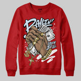 Cherry 11s DopeSkill Sweatshirt Always Ballin' Graphic
