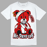 Red Cement 4S DopeSkill T-Shirt Hurt Bear Graphic
