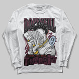 Burgundy 5s DopeSkill Long Sleeve T-Shirt Sorry I've Been Trappin Graphic