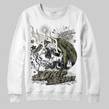 Medium Olive 3s DopeSkill Sweatshirt Drip Season Graphic