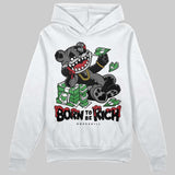 Black Cat 4s DopeSkill Hoodie Sweatshirt Born To Be Rich Graphic