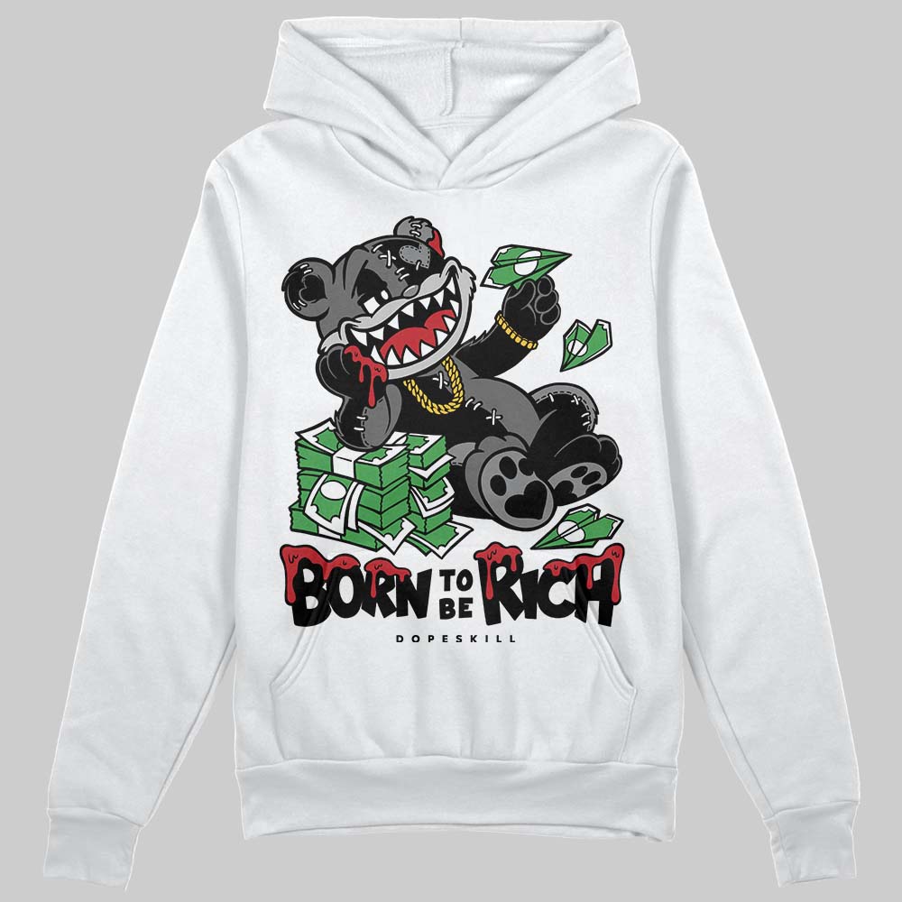 Black Cat 4s DopeSkill Hoodie Sweatshirt Born To Be Rich Graphic