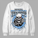 Powder Blue 9s DopeSkill Sweatshirt Trapped Halloween Graphic