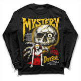 Yellow Collection DopeSkill Long Sleeve T-Shirt Mystery Ghostly Grasp Graphic