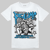 Military Blue 4s DopeSkill T-Shirt Distorted Realms Graphic