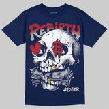 French Blue 12s DopeSkill T-Shirt Rebirth Graphic
