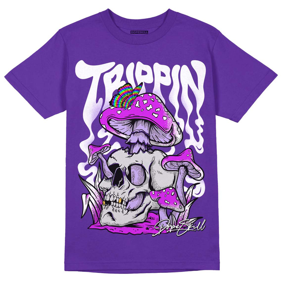 Court Purple 13s DopeSkill Purple T-shirt Trippin Graphic